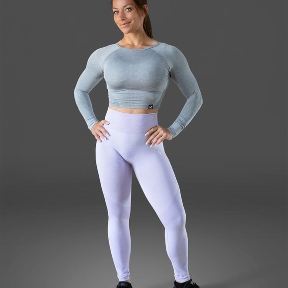 NWT Violate the Dress Code Violet Leggings - Picture 3 of 3